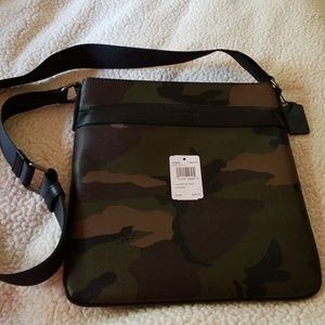 Coach camp crossbody bag